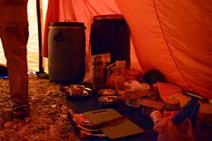 31 Our Food Is Neatly Organized In Our Kitchen Tent At Mount Everest North Face Intermediate Camp 5788m In Tibet.jpg